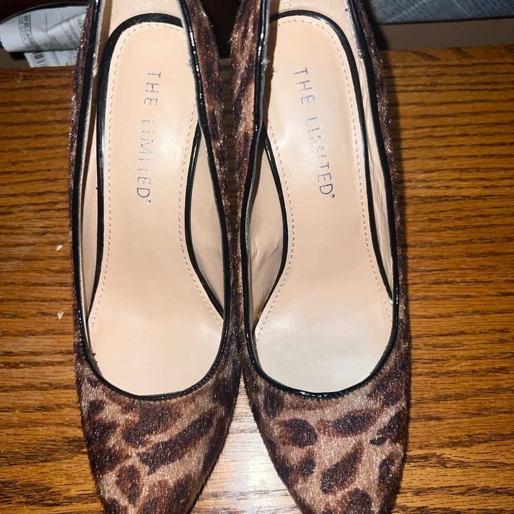 The Limited Leopard Print Heels